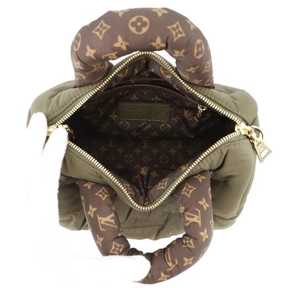 LOUIS VUITTON Speedy Bandouliere Size 25 Recycled Nylon / Monogram Khaki M59009 - Picture 14 of 14